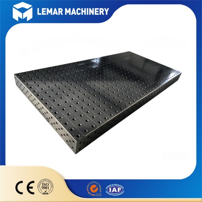 Durable D28 Large Nitrided Heavy Metal 3D Welding Fixture Table