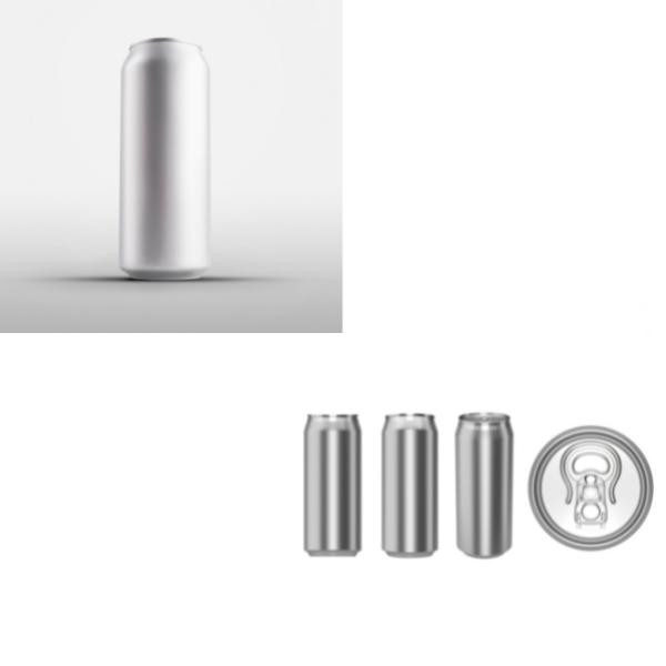 Latas de cerveza de empaquetado 250ml de la bebida de aluminio desnuda del color de la categoría alimenticia