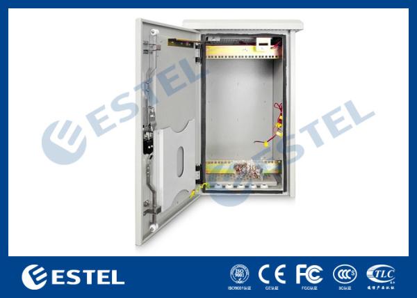 Anti armário fixado na parede exterior da pintura 6U da oxidação, cerco de cremalheira 19 exterior