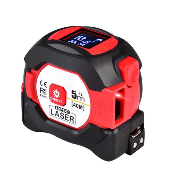 19 mm d'épaisseur 40 m de bande de mesure numérique rechargeable avec précision laser