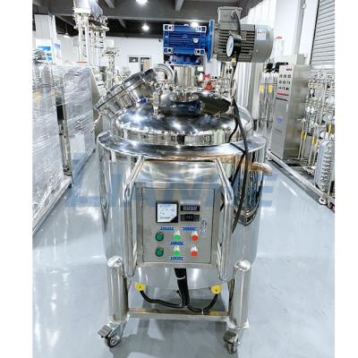 Do misturador fixo do emulsivo do homogenizador da tampa do xarope controle vertical do PLC