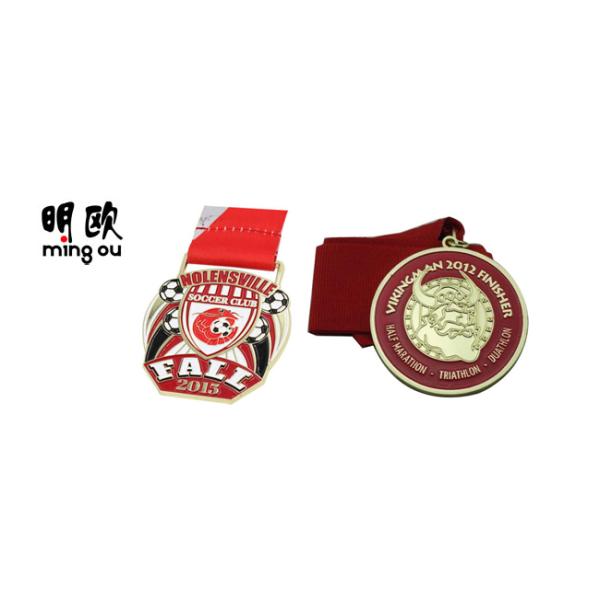 Sport Medallion Honor Custom Award Medals Nolensville With Silver Plating