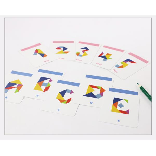 игрушка Tangram деревянной мозаики картины 3D животной красочная ягнится образование Montessori предыдущее сортируя детей игрушек игр