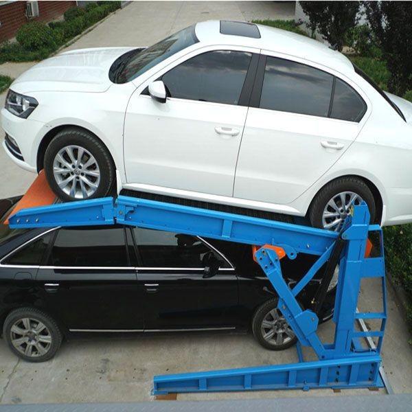 2000kg que inclina o elevador do estacionamento do carro de cargo dois para o local do baixo teto