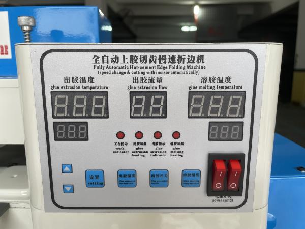 Notebook Automatic Gluing and Folding Machine Leather Edge Folding Machine