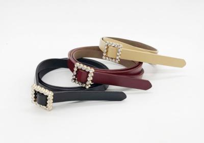 La ceinture légère de boucle de place d'or, mode d'enfant en bas âge de fausse pierre ceinture la longueur de 95 - de 100cm