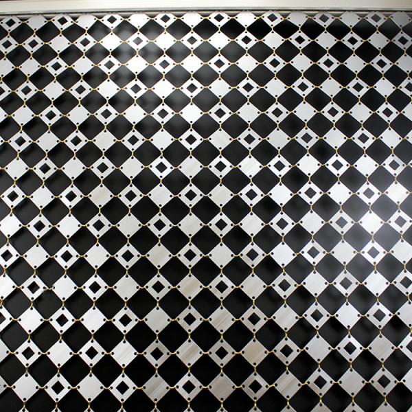 Hollow Hanging Wall Backdrops Aluminum Panels Chain Mail Fabric Curtain