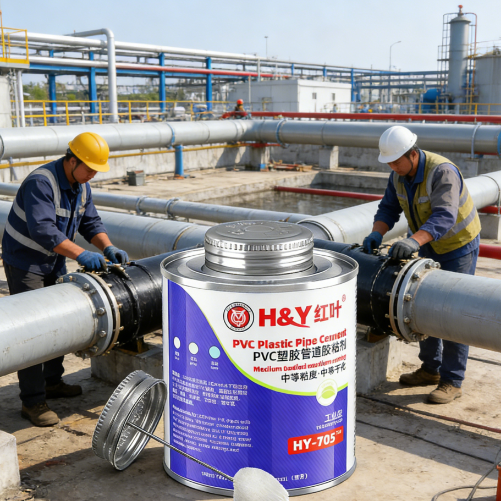 Ultra Clear High Transparency PVC Pipe Adhesive Construction For Crystal Bonding
