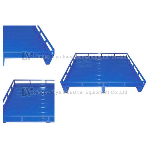 Heavy Duty Stacking Rack System Durable Storage Steel Metal Stackable Pallet