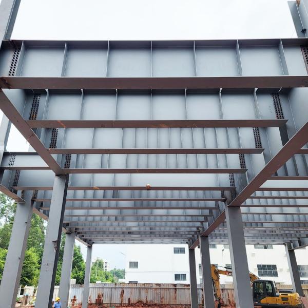Prefabricated Steel Construction Industrial Metal Storage Sheds Warehouse Workshop Plant