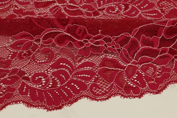 Camisole Lingerie Lace Trim Red Color Multifunctional 4 Way Stretch