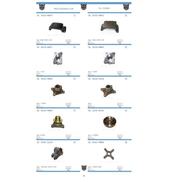 Japanese Truck Parts Gear Counter Shaft 32212-80g04 for Ud Qd32