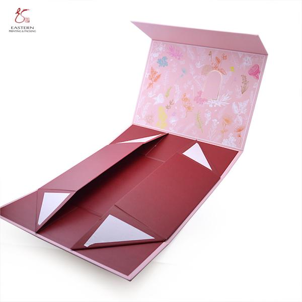Caixa de papel de empacotamento do cosmético da altura da aleta 5cm, caixas de empacotamento Matte Lamination da bomba do banho
