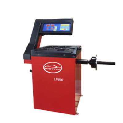 Standard Cones Car Tyre Balancing Machine Delicate Plastic Hood Automatic Wheel Balancer  Self Calibrating And Self Diagnosis Programs Tire Balancing Equipment