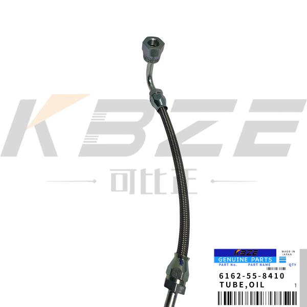 6162-55-8410 KOMATSU SAA6D170E-2 ENGINE 6162558410 TURBO OIL INLET PIPE FOR EXCAVATOR