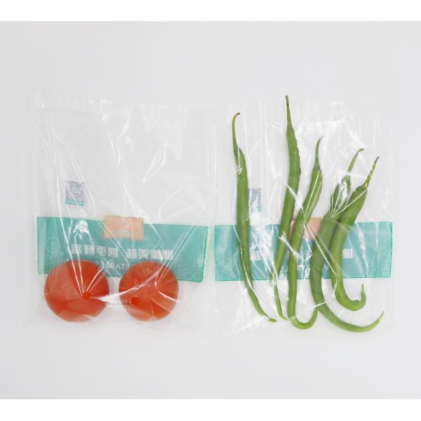 Прозрачная сумка овощей плода OPP упаковывая Breathable с отверстием вида
