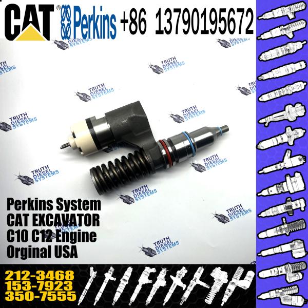 Original nouvel injecteur de carburant Diesel C10 C12 153-7923 317-5278 350-7555 pour pelle, injecteur haute pression 229-1631