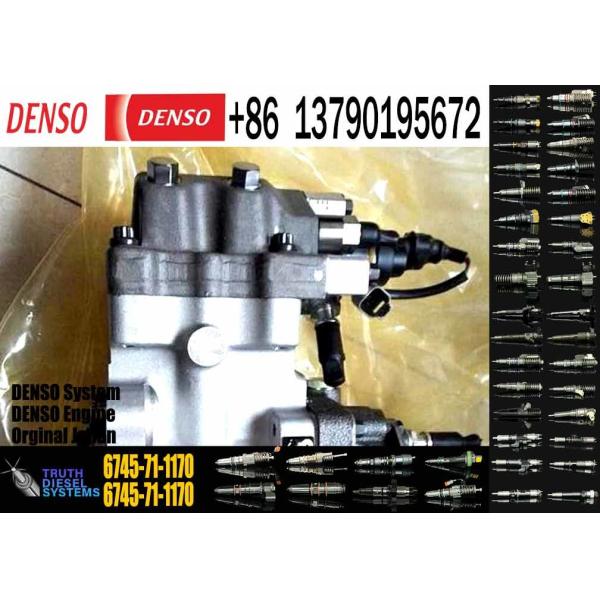 Construction machinery parts komatsu excavator fuel injection pump 6745-71-1180 6745-71-1170 fuel injection pump for kom