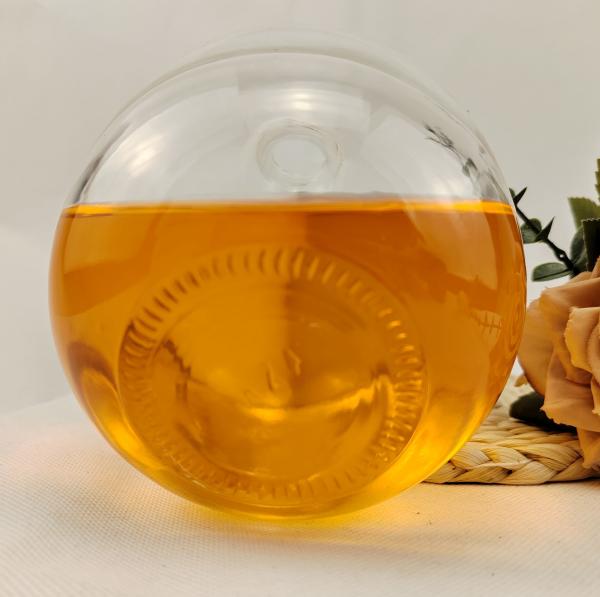 Cristal branco revestimento garrafa de vidro bonito para água medicina vinho design personalizado