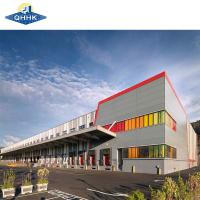 Constructions d'entrepôts en acier préfabriqués à cadre de haute résistance Q355