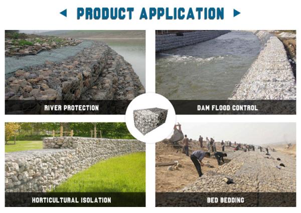 Direct Wholesale Good Quality Hot Dipped Galvanized Gabion Cages Hexagonal Wire Mesh Woven Gabion Box For Wall Gabion