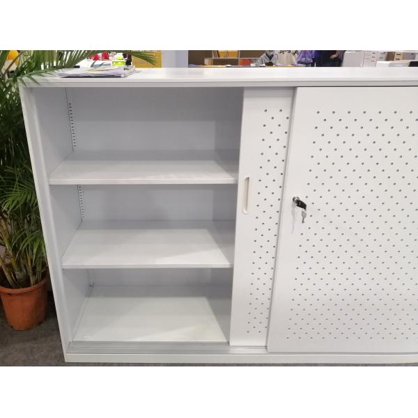 Акустическая толщина шкафа 0.7mm металла офиса раздвижной двери