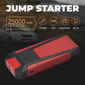 Strobe 25000mAh Portable Jump Starter Pack 5.0L Gasoline