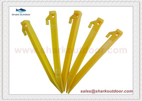 Ultralight ABS Plastic Tent Pegs for Outdoor Camping Beach Trip Tent Accessories