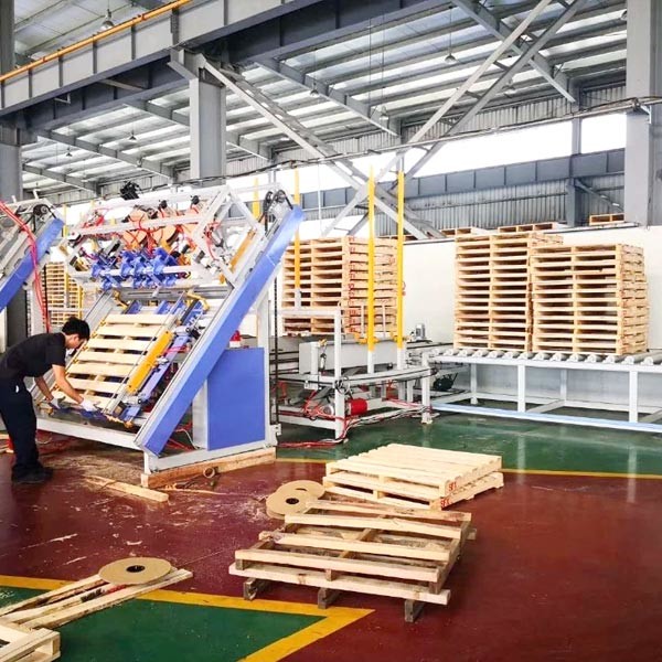 Машина Nailer паллетов стрингера американца 48*42» деревянная