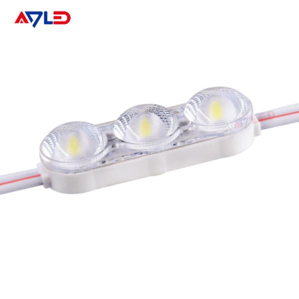 High Efficiency LED Module Lights 3 LED Waterproof IP67 2835 LED Module For Sign