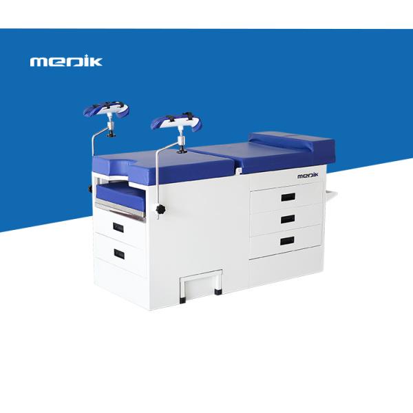 Five Drawers Gynecological Hospital Examination Table With Basin / Step Stool