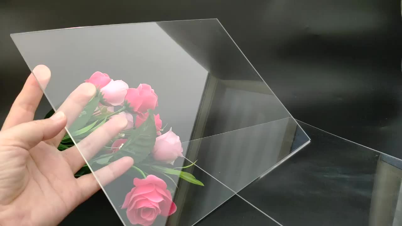 Customizable Acrylic Plastic Sheets 0.9mm Thickness Transparent Acrylic Panel For DIY Signage