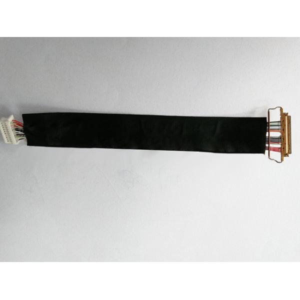 Cable lleno del cable 300V 600V Hd Lvds de la pantalla de IPEX 20455 040E 12 LVDS