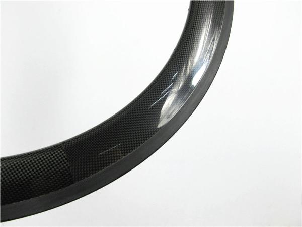 Carbon Clincher Compatible Tubuless Rims 700C 60MM 25mm Wide Road Bicycle Ruedas carbono carretera Compatible for V&Disc
