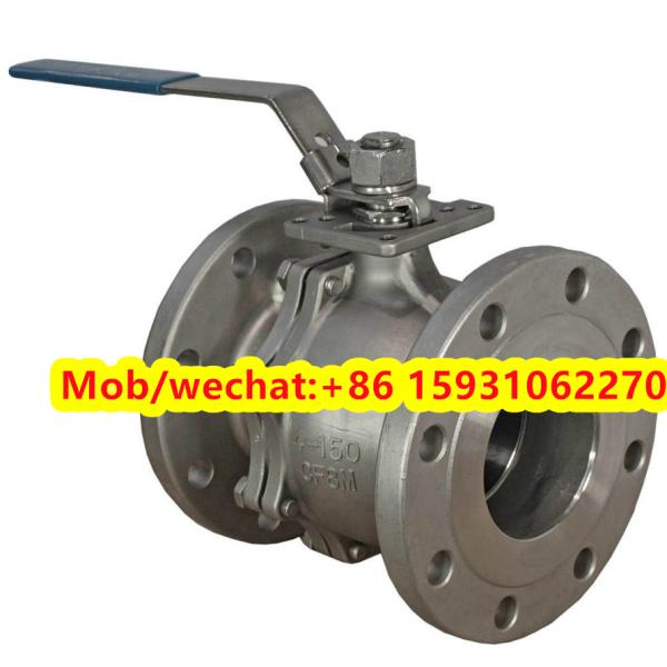 ANSI/ASME B16.34 flange end SS ball valve