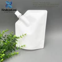 Produit alimentaire souple de qualité laitière blanche en sachet à jet vertical ou pour détergent en poudre liquide