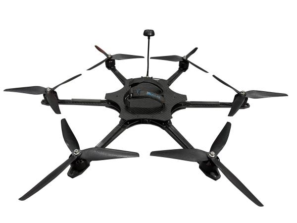 バッテリーオプション ヘクサコプター 5.8G 3W ELRS 915/2.4G スタック 80A 5.8G アンテナ FPV RC ドローン