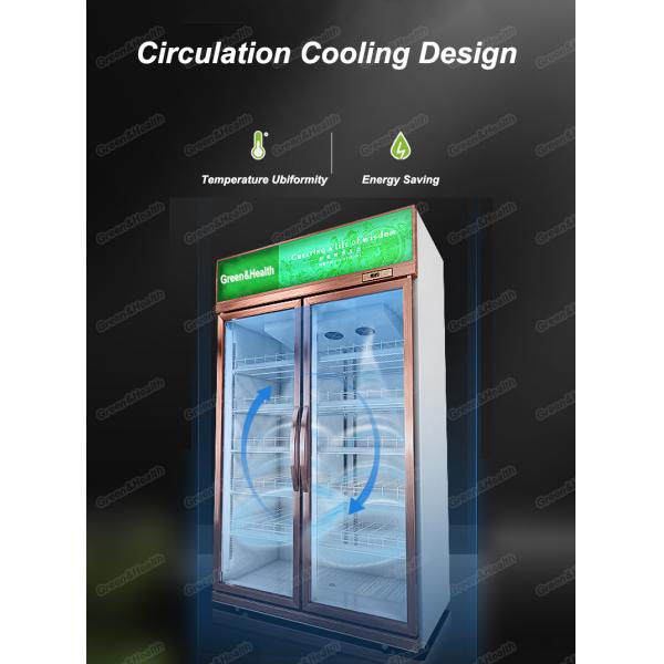Чистосердечные стеклянные цветки двери R22 охлаждая витрину дисплея