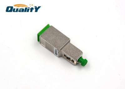 Male To Female Fixed SC APC Attenuator / Singlemode Optic Fiber Attenuator