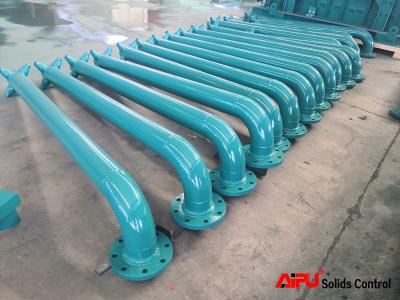 Rubber Nozzle Swivel Type Drilling Mud Guns Mixing With Stabilizer Shaft