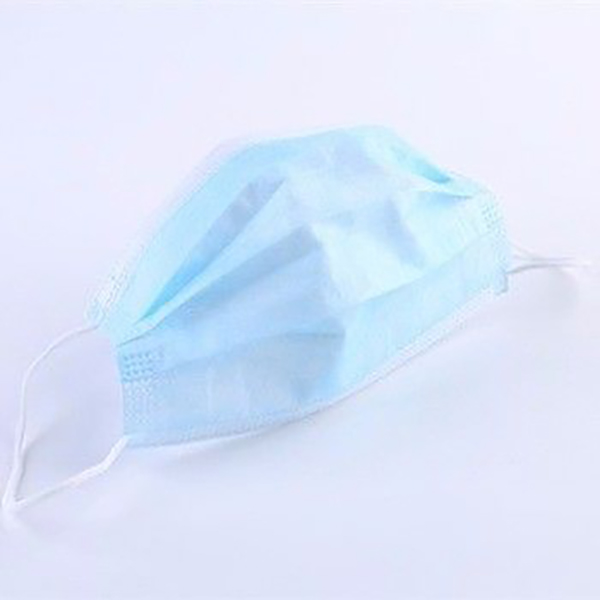 White Disposable Non Woven Face Mask To Prevent Flu 3 Ply Water Resistance