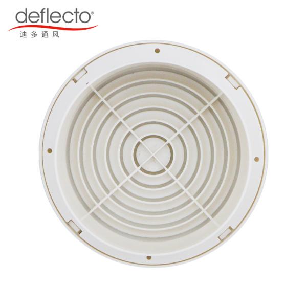 High Security Plastic Exhaust Vent Circular Ceiling Wall Air Outlet 4'' 100mm