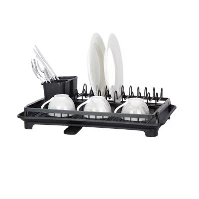 Compact Aluminum Dish Drainer Wire Racks For Kitchen Household