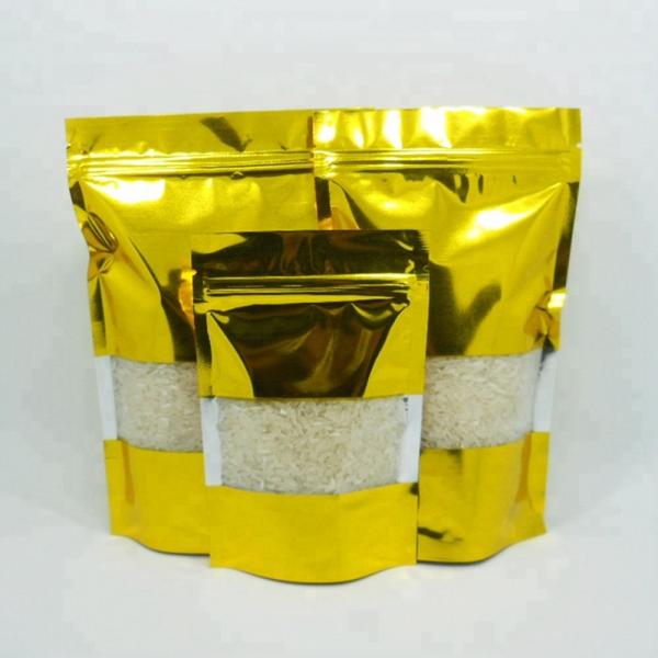 Best Selling Plastic Food Packaging k And Tear Notch Top Custom Printed Mylar Bags