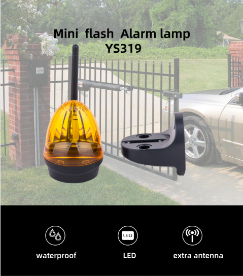 Пылезащитный небольшой мигающий огонь сигнала тревоги IP54 265V