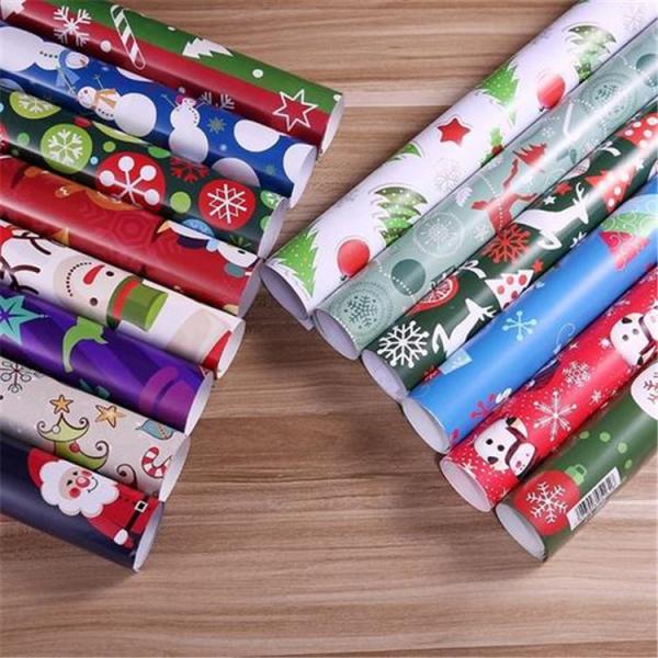 60g 500*700MM Holiday Gift Wrapping Paper Customized Color