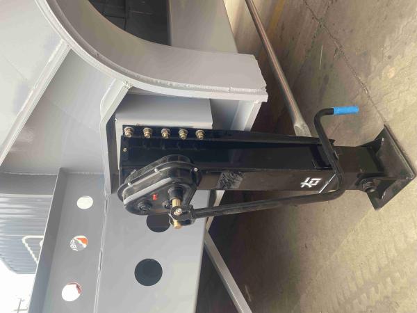 Air Suspension 100 Ton Container Transport Truck Semi Flatbed Trailer with Steel Body
