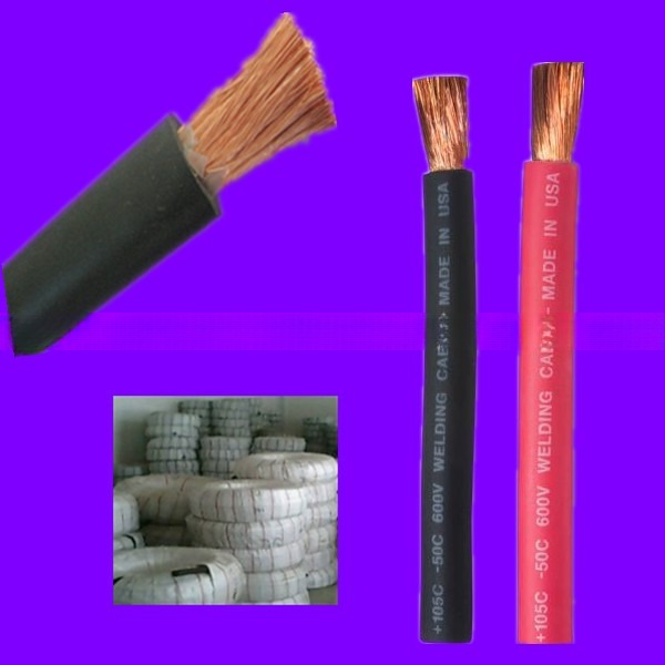 High Quality YH/YHF Copper Conductor Rubber/PVC Welding Cable Best Price Made in China for use with Welding Machines