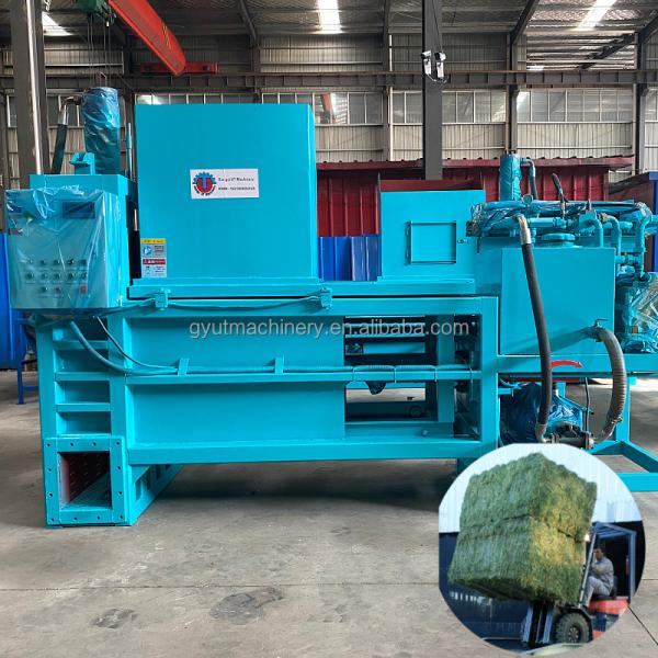 30HP Diesel Engine Baling Press Machine for Compressing Silage and Wood Shavings