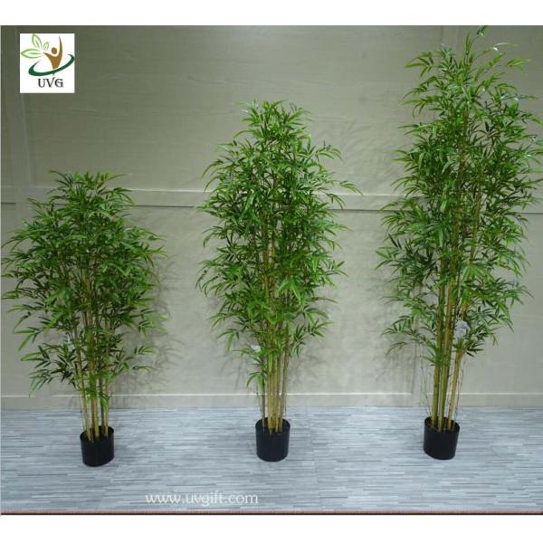 UVG indoor bonsai silk artificial bamboo for office decoration PLT20